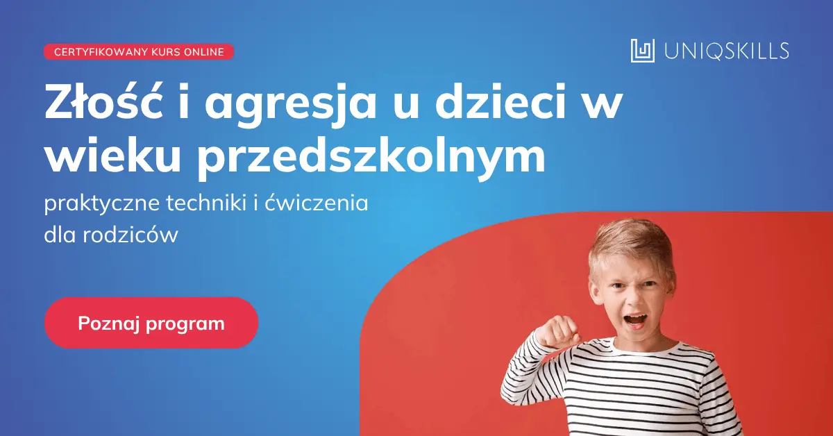Złość i agresja u dzieci